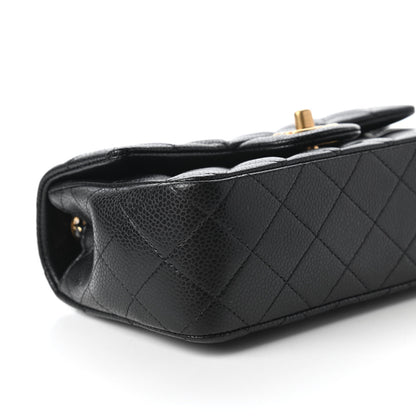 Chanel Caviar Quilted Mini Rectangular Flap Black 6 of 11