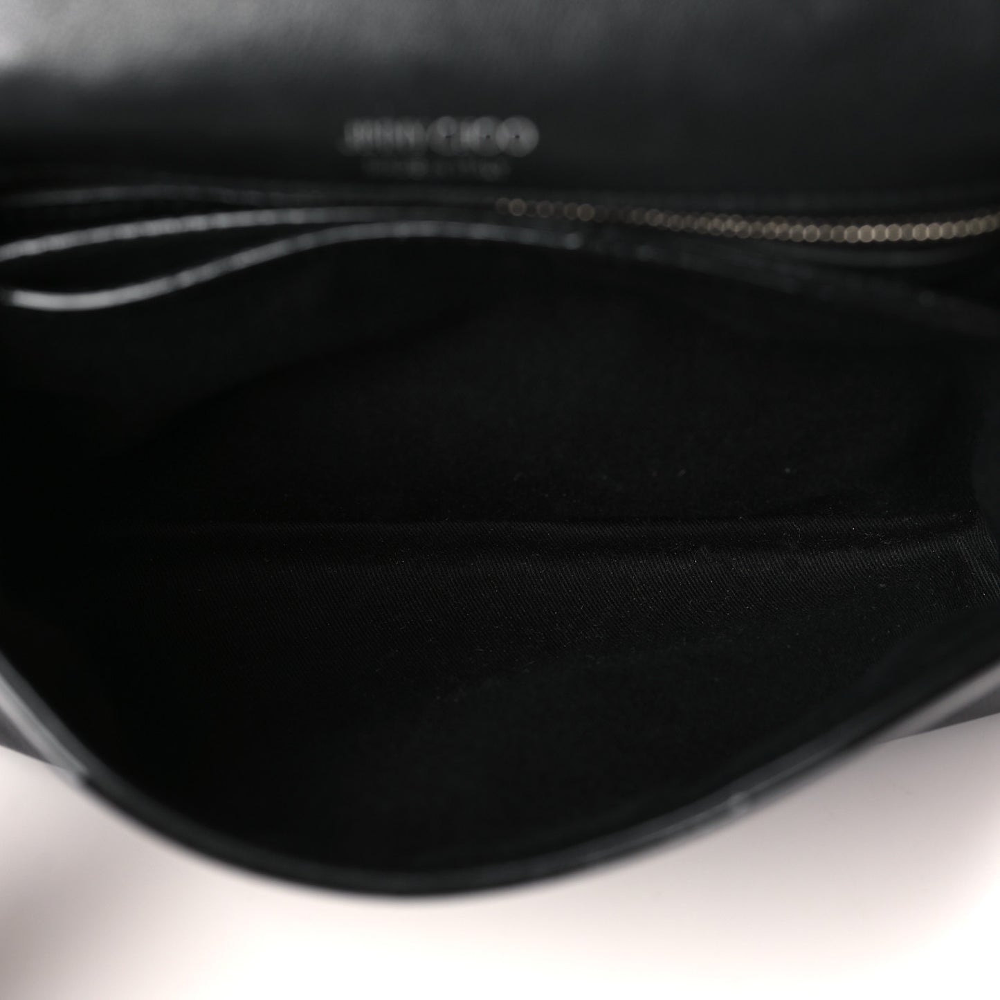 Calfskin Crystal Cheri Top Handle Bag Black