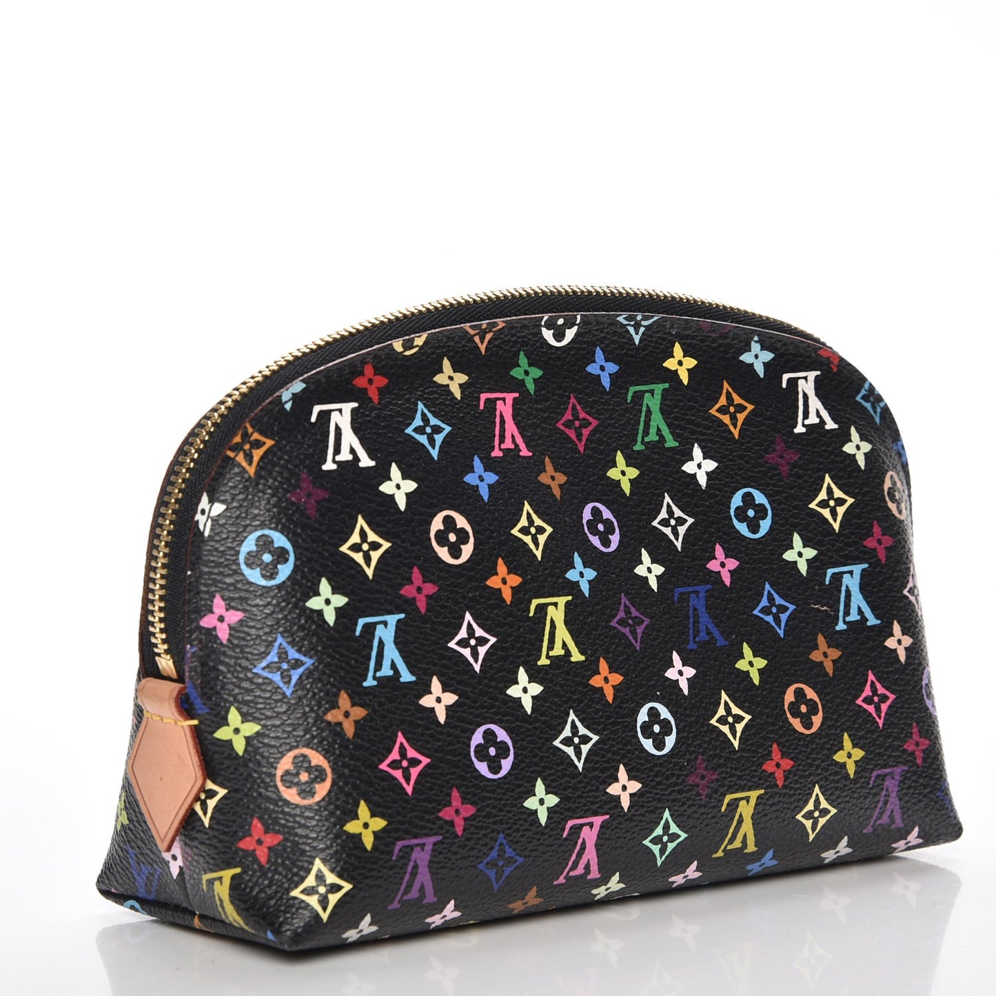 Monogram Multicolor Cosmetic Pouch Black Grenade