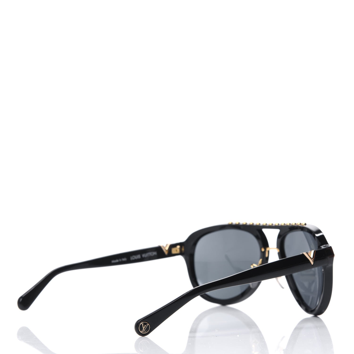 Louis Vuitton Serpico Sunglasses Z2357W Black 4 of 4