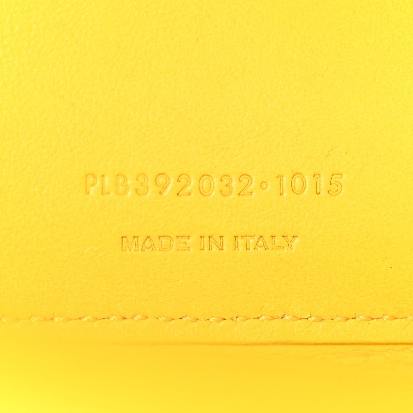 Grained Calfskin Baby Sac De Jour Jaune