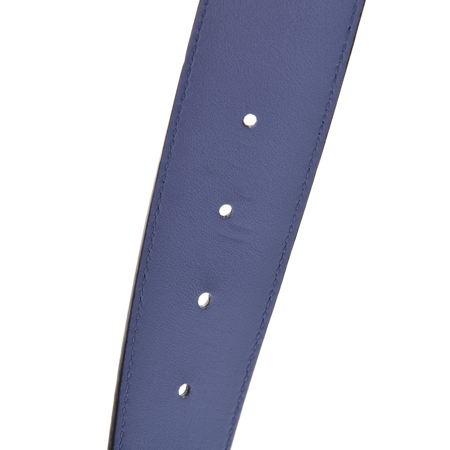 Gucci Calfskin Double G 40mm Belt 100 40 Clear Sky Blue 5 of 5