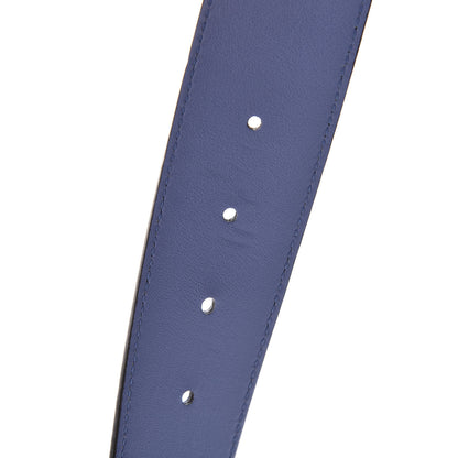 Gucci Calfskin Double G 40mm Belt 100 40 Clear Sky Blue 5 of 5