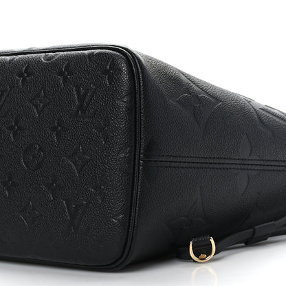 Louis Vuitton Empreinte Monogram Giant Neverfull MM Black 10 of 10
