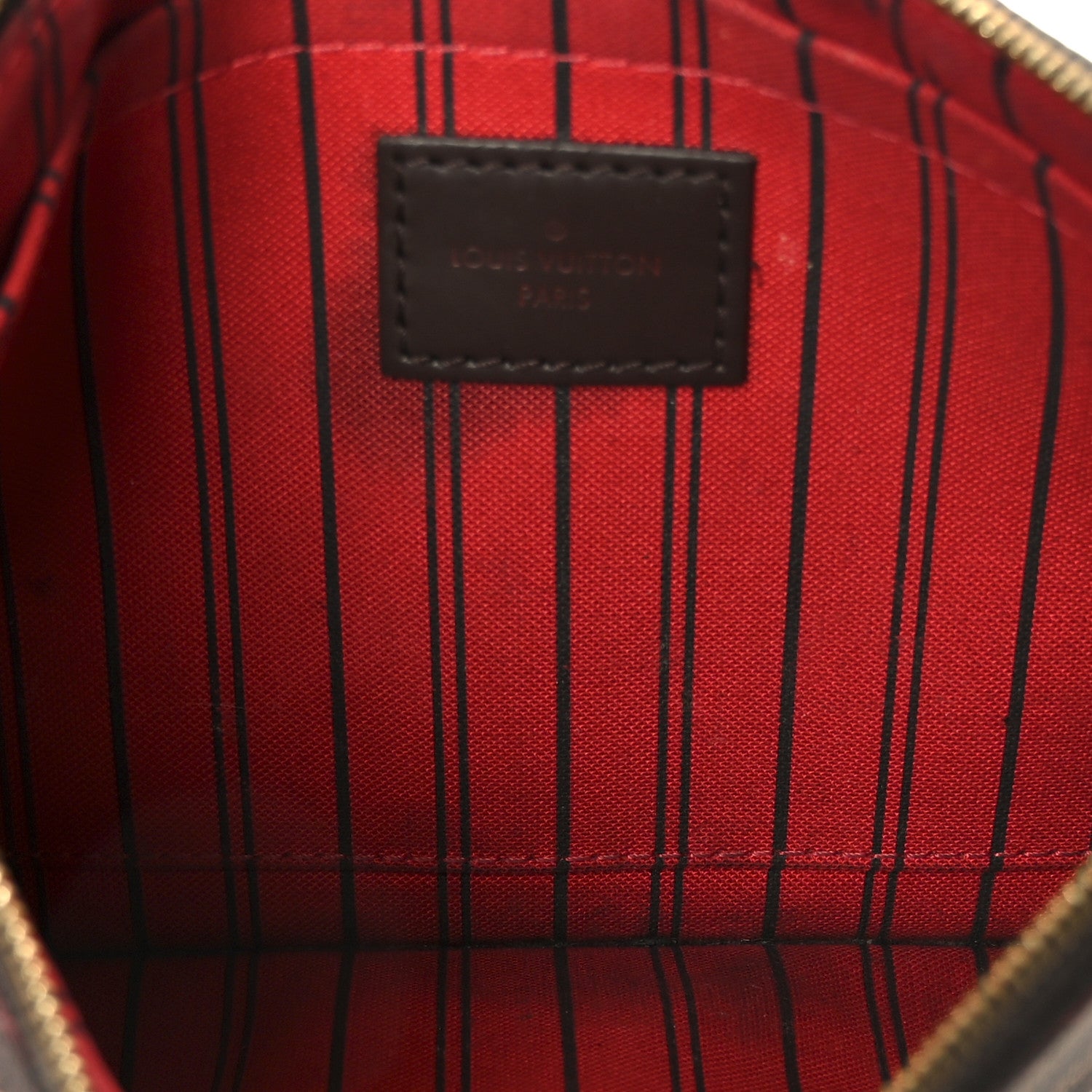 Louis Vuitton Damier Ebene Neverfull MM GM Pochette 5 of 8