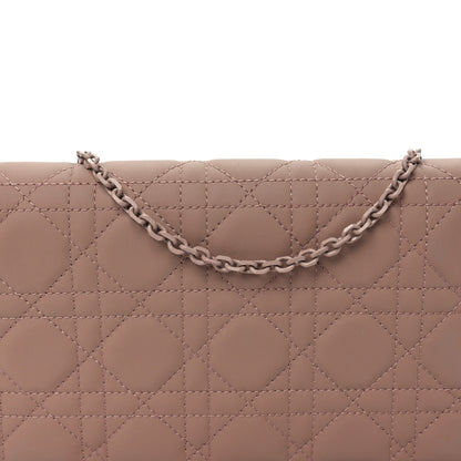 Christian Dior Ultra Matte Calfskin Cannage Lady Dior Clutch Fard 9 of 11