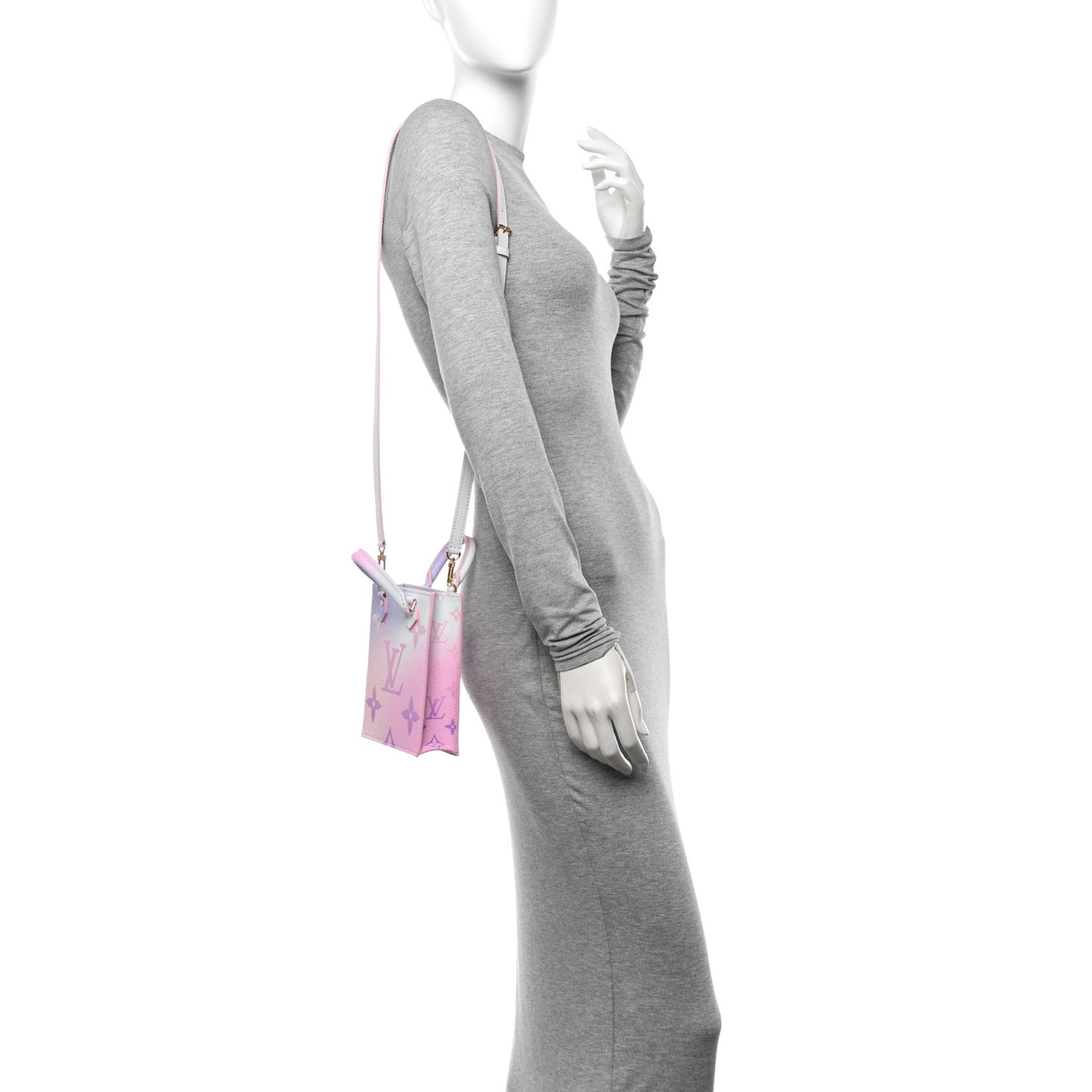 Monogram Giant Spring In The City Petit Sac Plat Sunrise Pastel