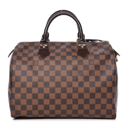 Louis Vuitton Damier Ebene Speedy 30 1 of 13