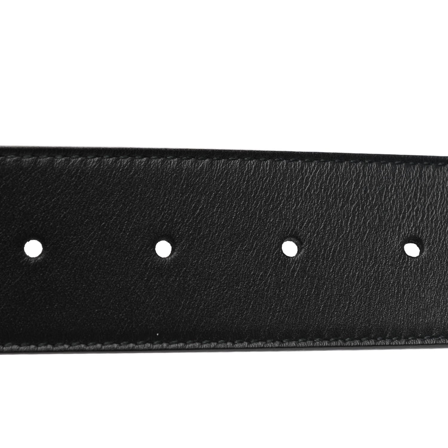 Gucci Calfskin Double G 40mm Belt 95 38 Black 4 of 5