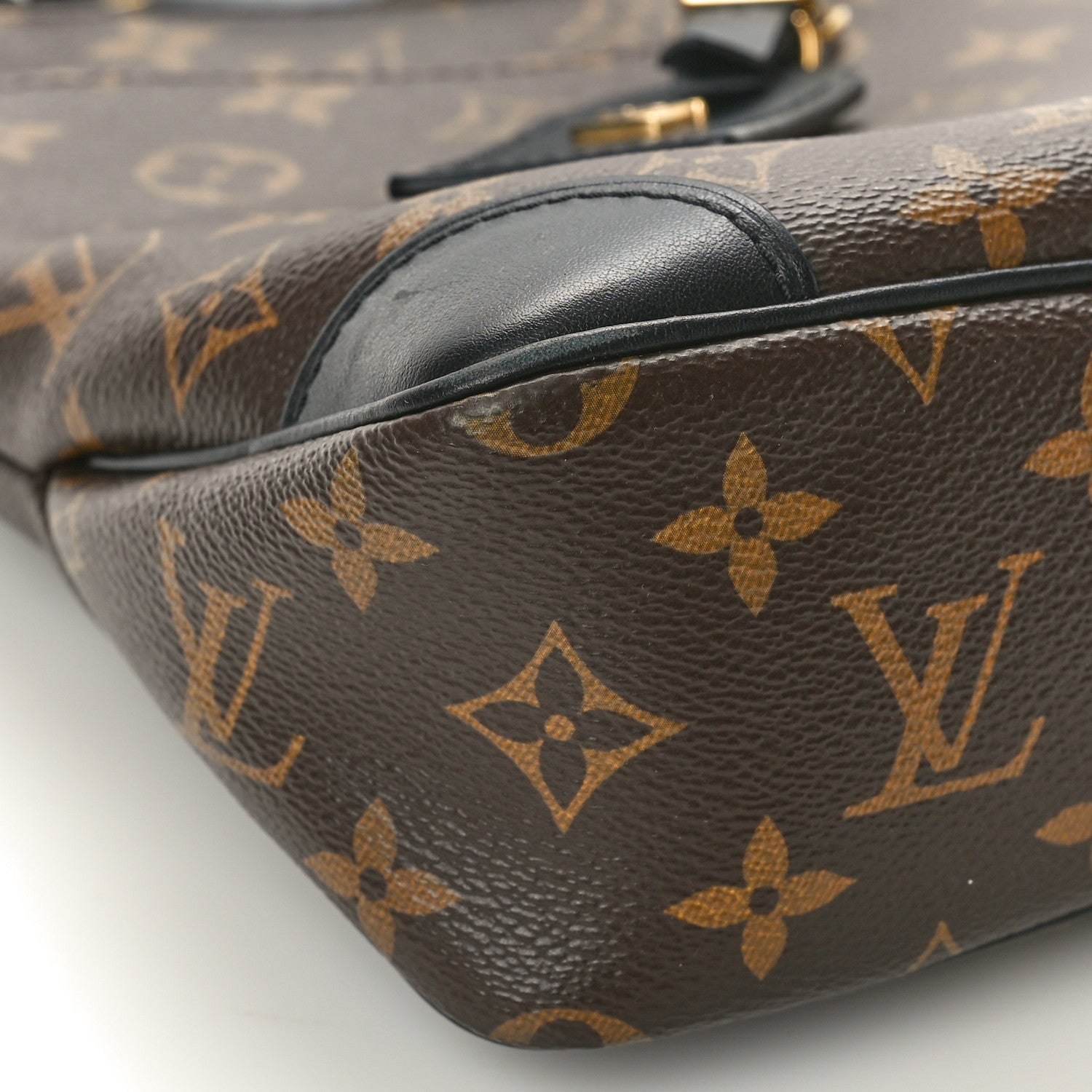 Louis Vuitton Monogram Odeon PM Black 8 of 9