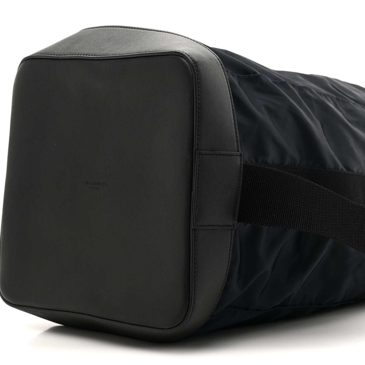 Nylon City Long Sling Bag Dark Blueberry Black