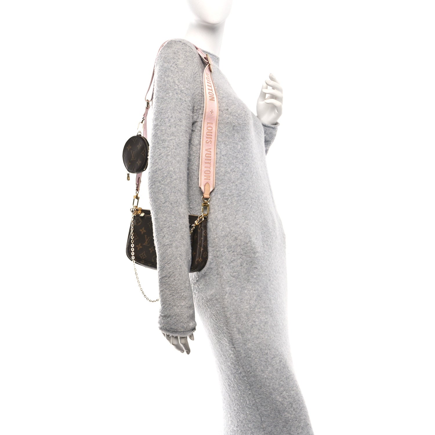 Louis Vuitton Monogram Multi Pochette Accessories Rose Clair 2 of 11
