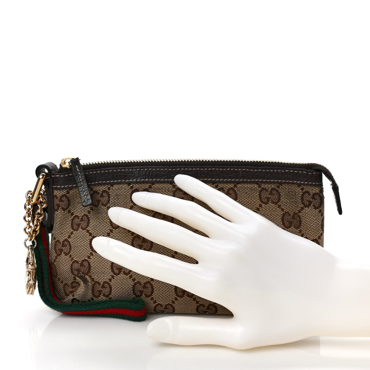 Monogram Jolicoeur Wristlet Dark Brown