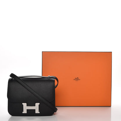 Hermes Epsom Constance 18 Black 8 of 8