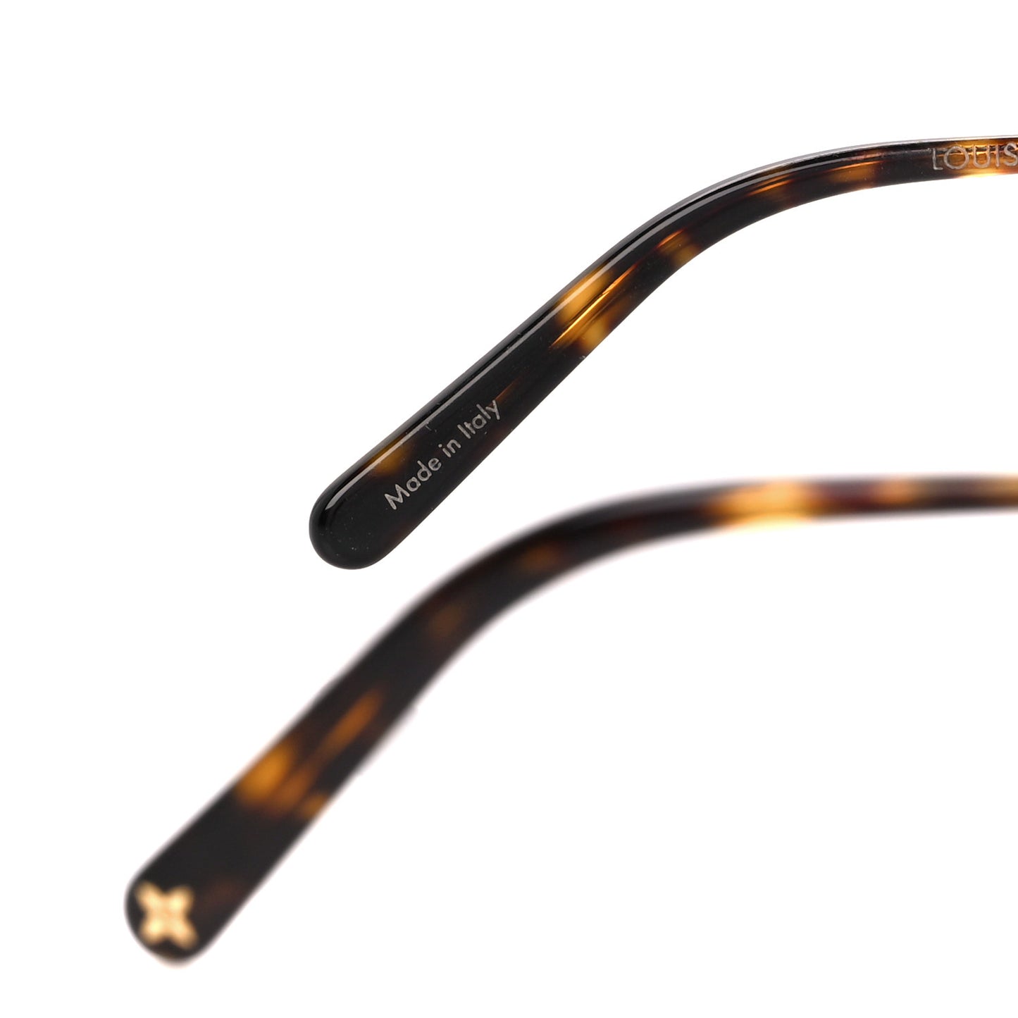 Metal The LV Pilot Sunglasses Z1620U Gradient Brown Monogram