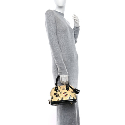 Louis Vuitton Vernis Stickers Alma BB 2 of 16