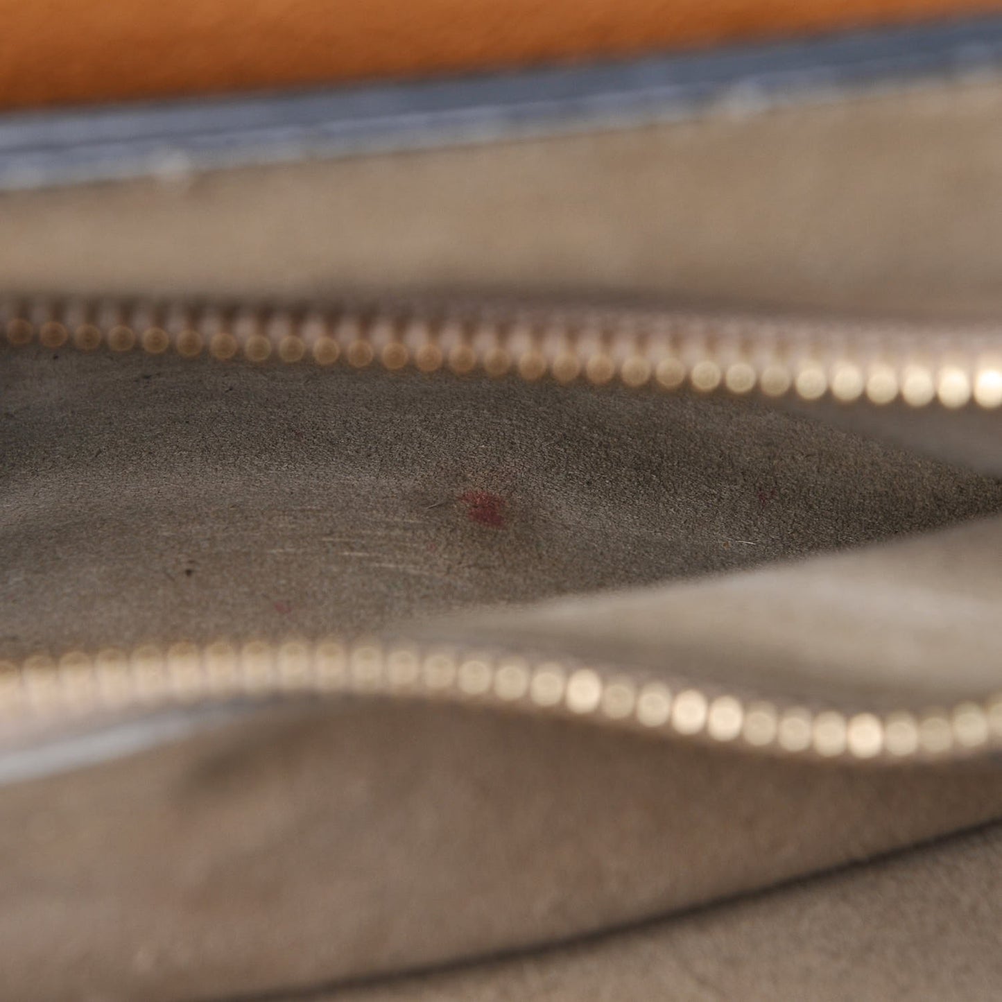 Grained Lambskin Large Drew Shoulder Bag Caramel