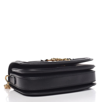 Burberry Smooth Calfskin Rainbow Link Shoulder Bag Black Multicolor 4 of 7