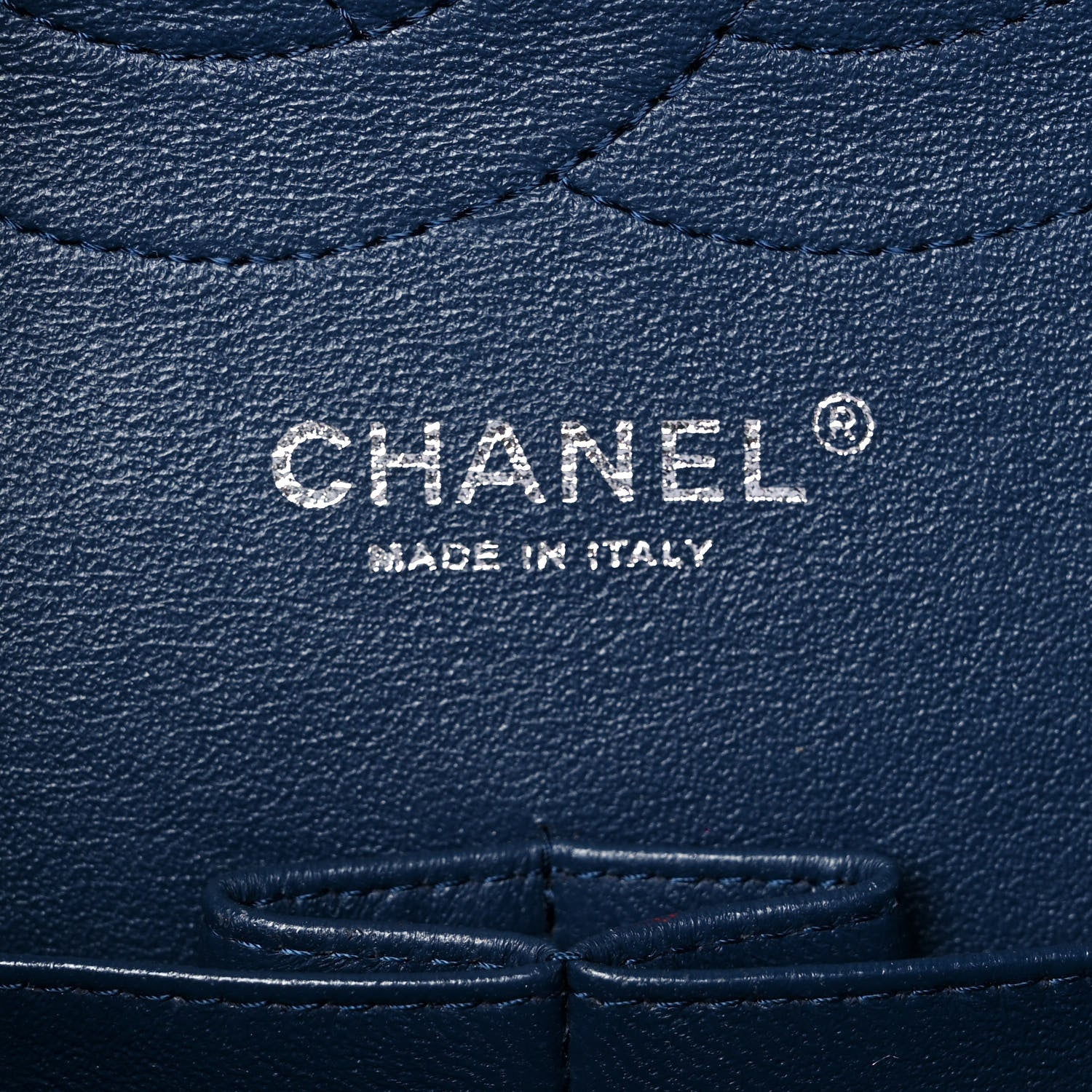 Chanel Patent Quilted Jumbo Double Flap Navy 6 of 10