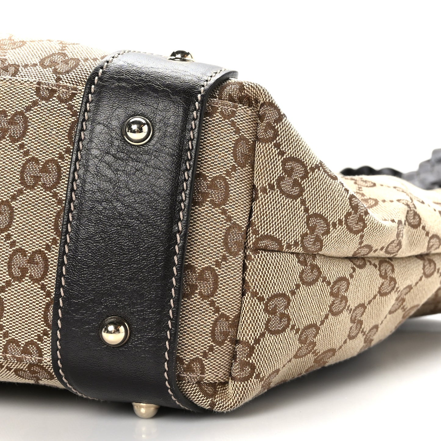 Monogram Small Pelham Shoulder Bag Dark Brown