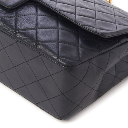 Chanel Lambskin Quilted Medium Single Flap Black 5 of 9