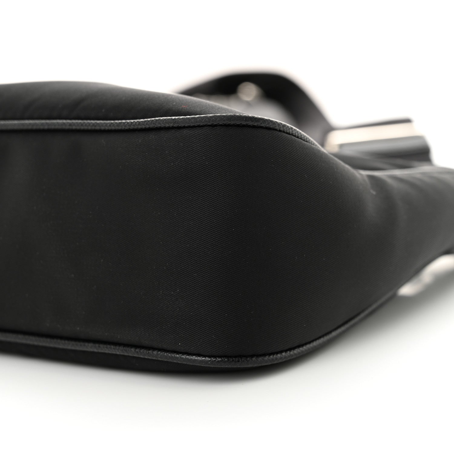 Prada Nylon Re-Edition 2005 Shoulder Bag Black 9 of 10