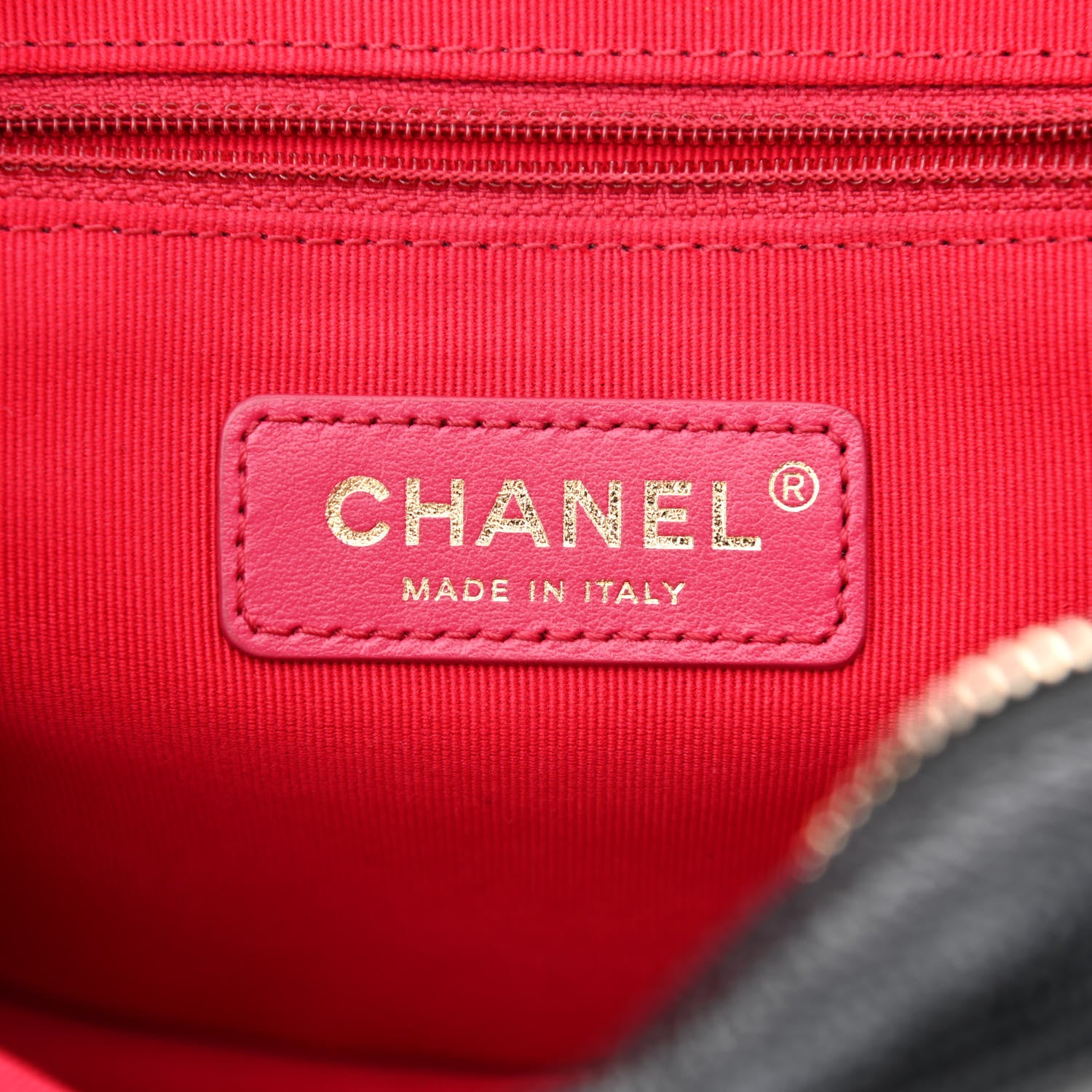 Chanel Shiny Caviar Quilted Chain Melody Backpack Black 6 of 10