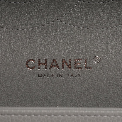 Chanel Caviar Jumbo Double Flap Grey 6 of 8