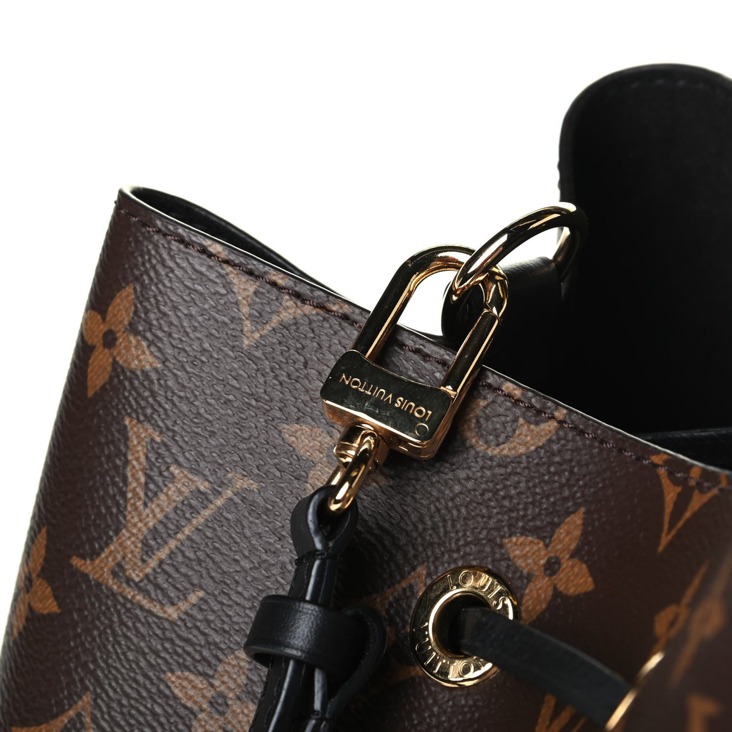 Louis Vuitton Monogram Neonoe MM Black 5 of 5