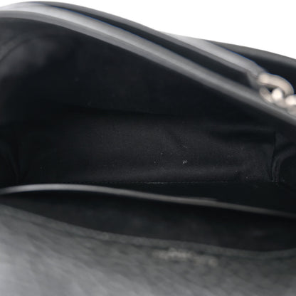 Saint Laurent Grained Lambskin Monogram Baby Niki Chain Satchel Black 5 of 10