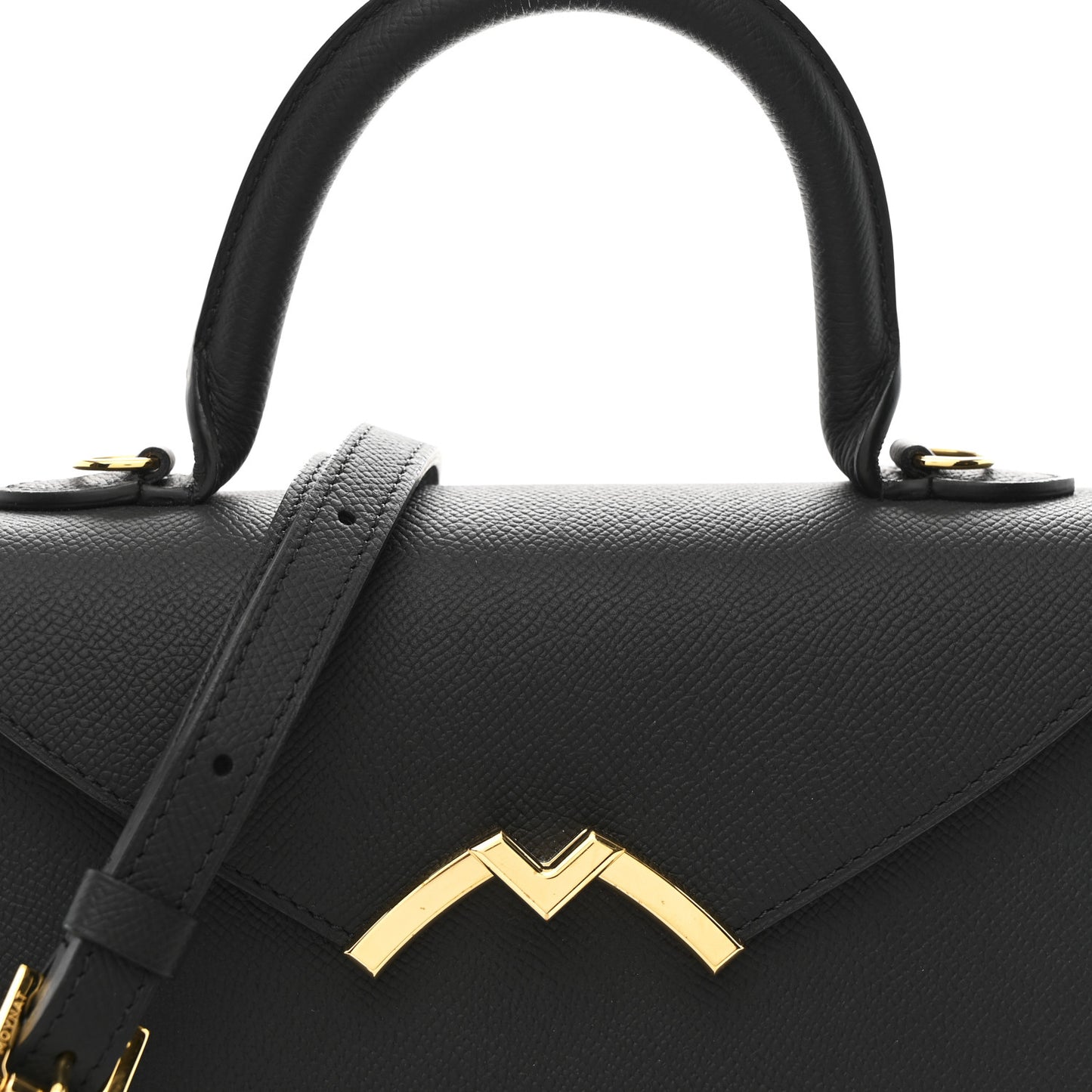 Carat Calfskin Gabrielle PM Black