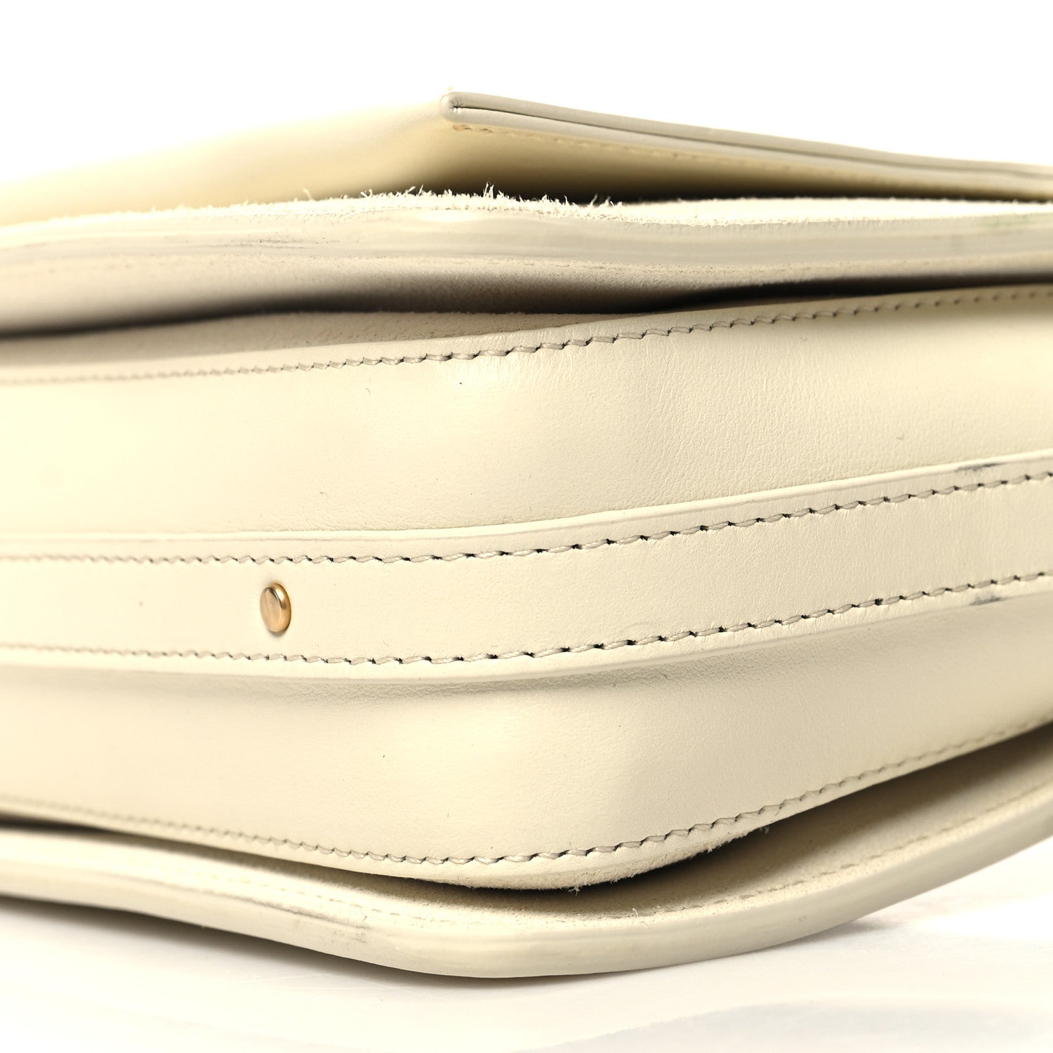 Chloe Calfskin Medium Roy Bag Natural White 10 of 12
