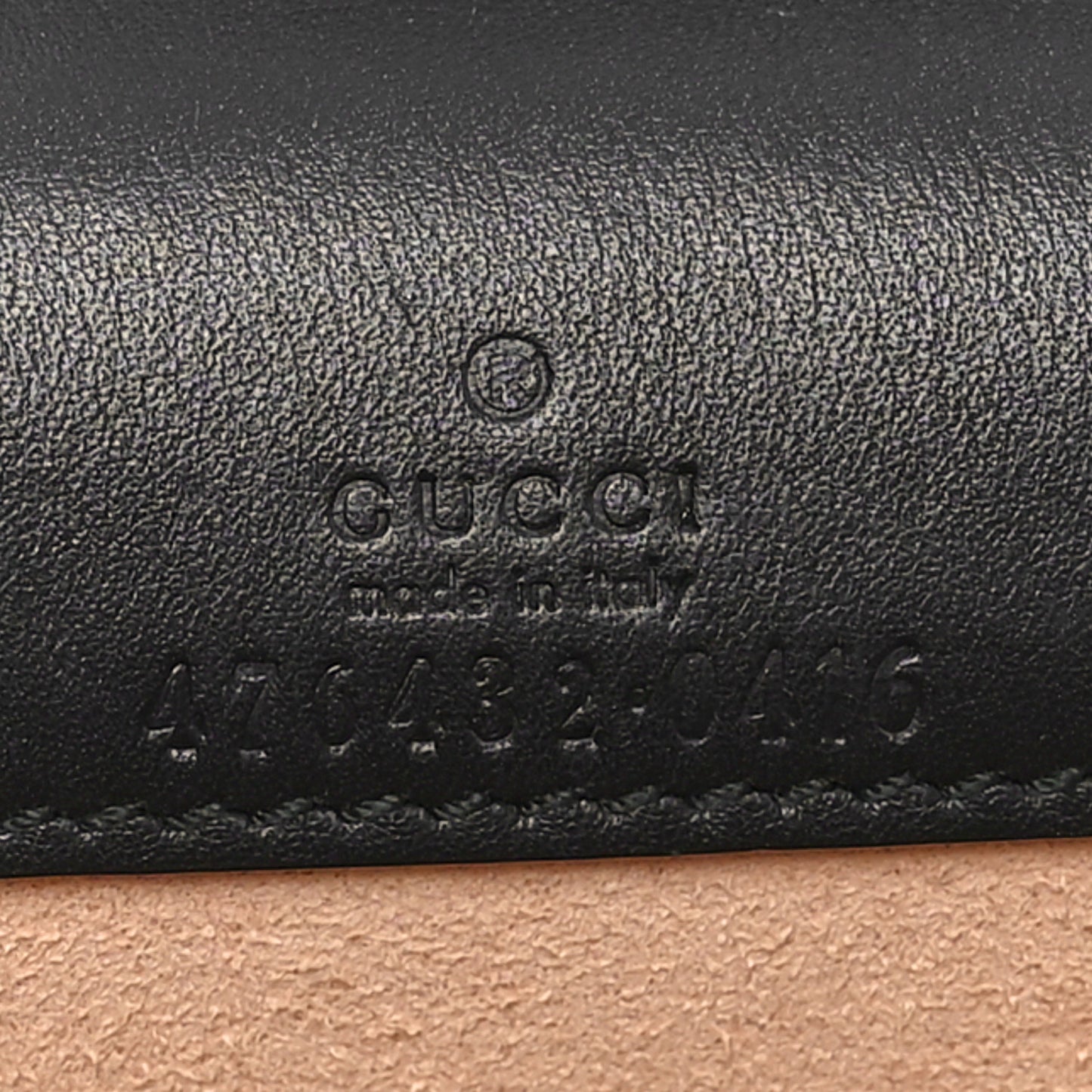 Velvet GG Monogram Super Mini Dionysus Shoulder Bag Black