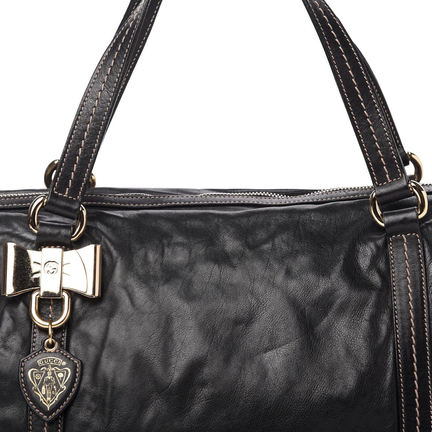 Gucci Nappa Medium Duchessa Boston Black 10 of 11