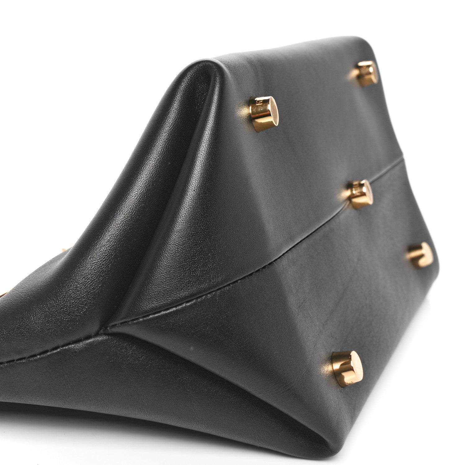 Khaite Smooth Calfskin Aimme Envelope Clutch Black 7 of 8