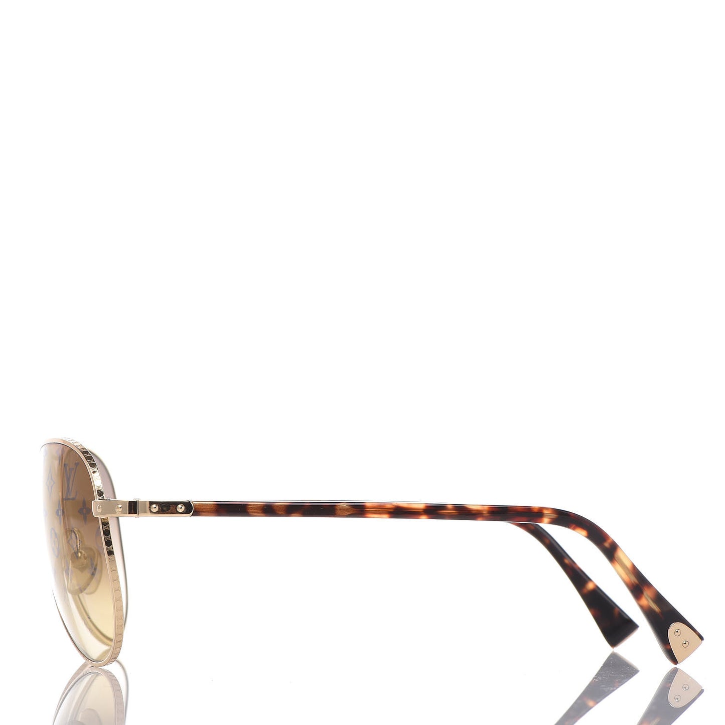 Conspiration Pilote Sunglasses Z0164U Gold
