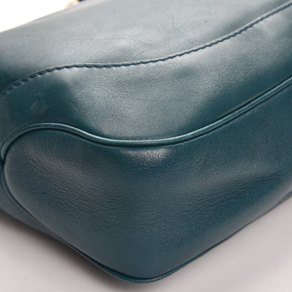 Gucci Calfskin Medium New Jackie Shoulder Bag Teal 11 of 12