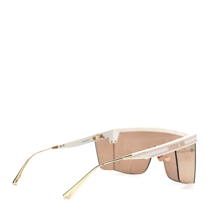 Christian Dior Oblique Diorclub M1U Mask Sunglasses White 4 of 6
