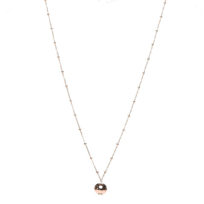 Gucci 18K Rose Gold Guccissima Pedant Necklace 1 of 5