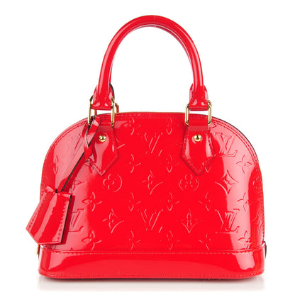 Louis Vuitton Vernis Alma BB Cherry 1 of 8