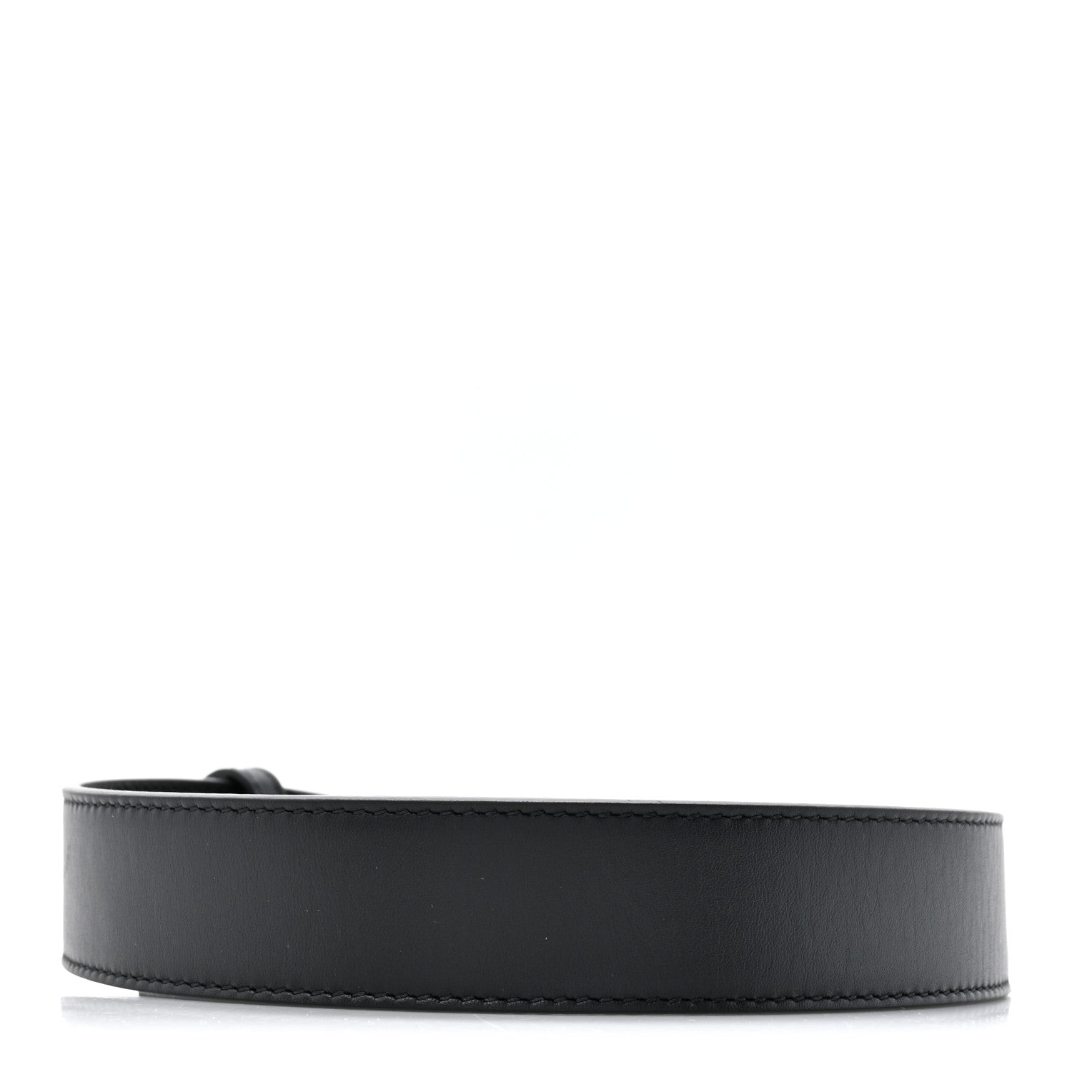 Gucci Moon Calfskin Double G 30mm Belt 80 32 Black 2 of 5