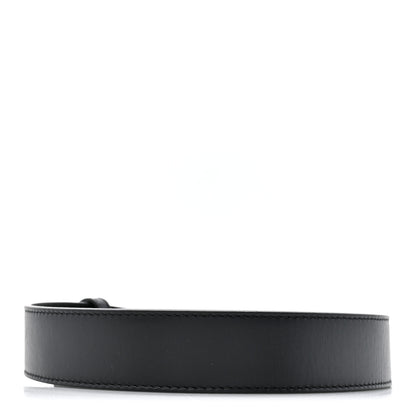 Gucci Moon Calfskin Double G 30mm Belt 80 32 Black 2 of 5