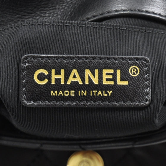 Chanel Leather Mini Chain Me Flap Black 10 of 11