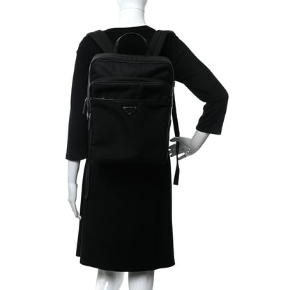 Prada Re-Nylon Saffiano Mens Backpack Black 2 of 10