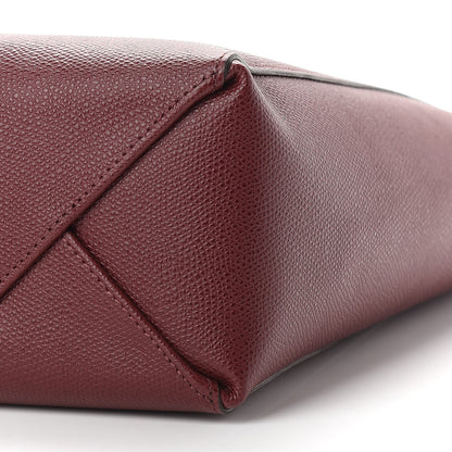Celine Grained Calfskin Small Vertical Cabas Light Burgundy 8 of 8