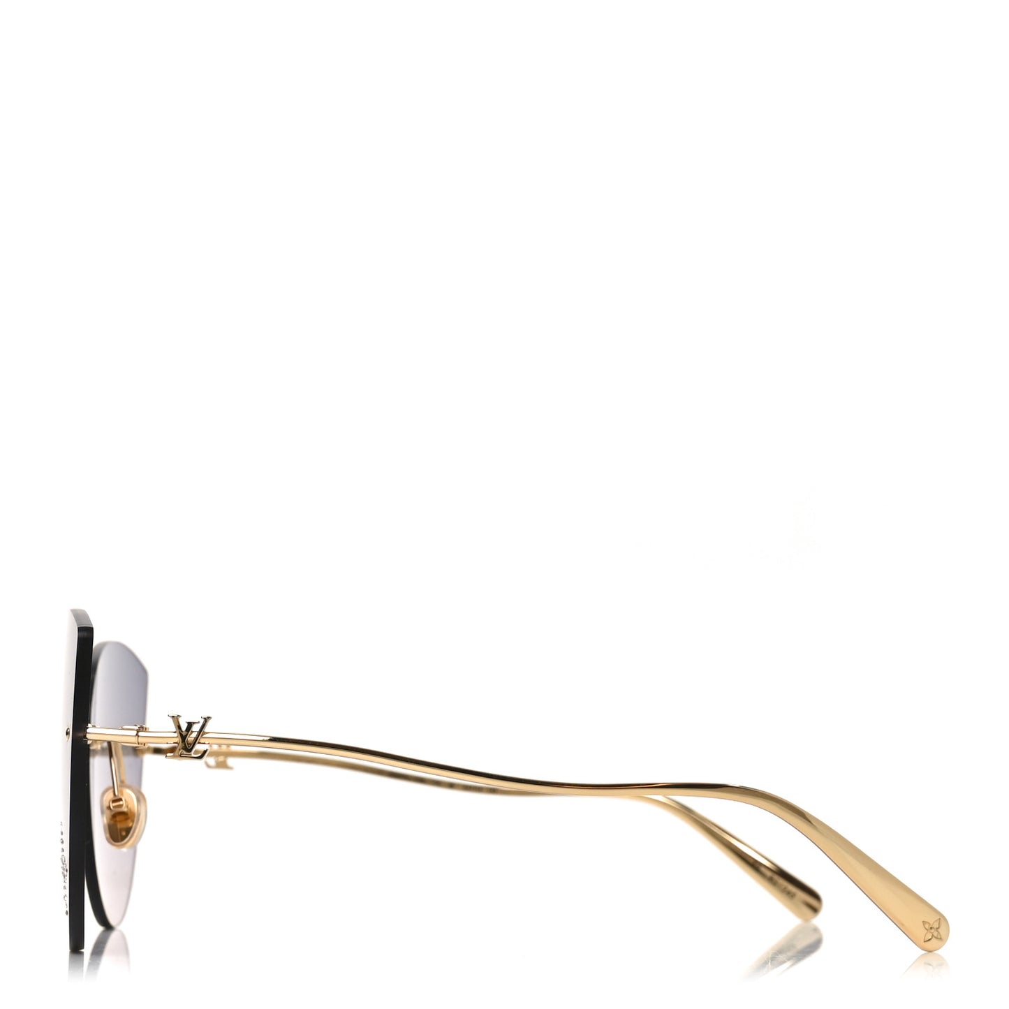 Metal LV Glam Cat Eye Sunglasses Z2012U Pink
