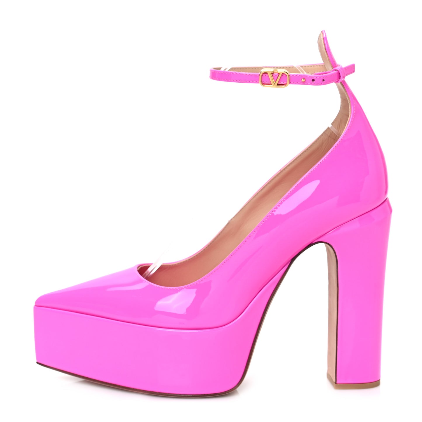 Patent Tan-Go 45/135mm Platform Pumps 38.5 Pink PP