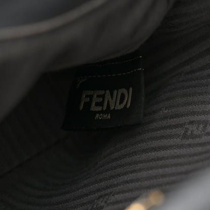 Fendi Vitello Elite Petite 2Jours Tote Grigio Grigio Chiaro 7 of 15