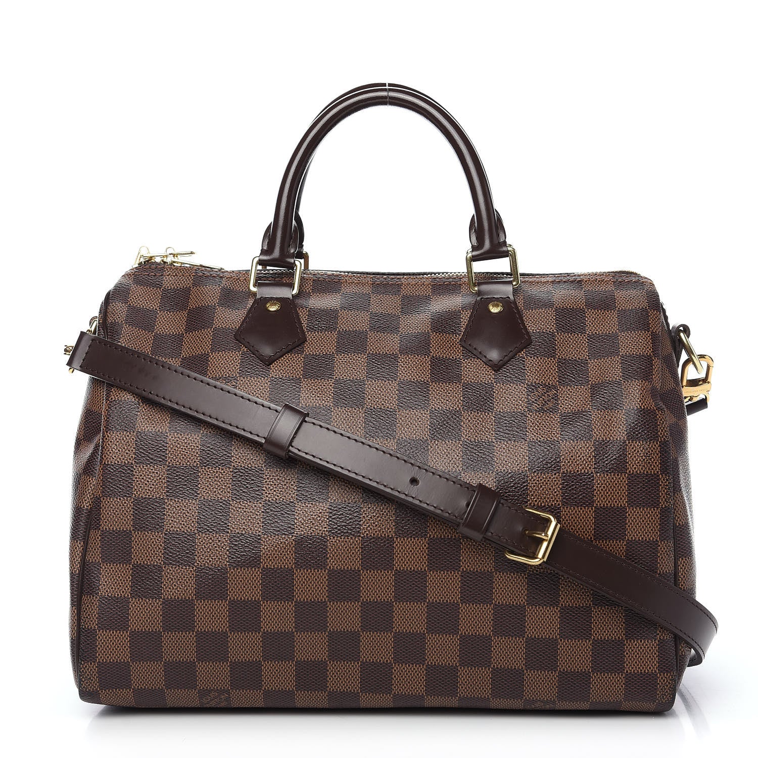Louis Vuitton Damier Ebene Speedy Bandouliere 30 1 of 12