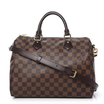 Louis Vuitton Damier Ebene Speedy Bandouliere 30 1 of 12